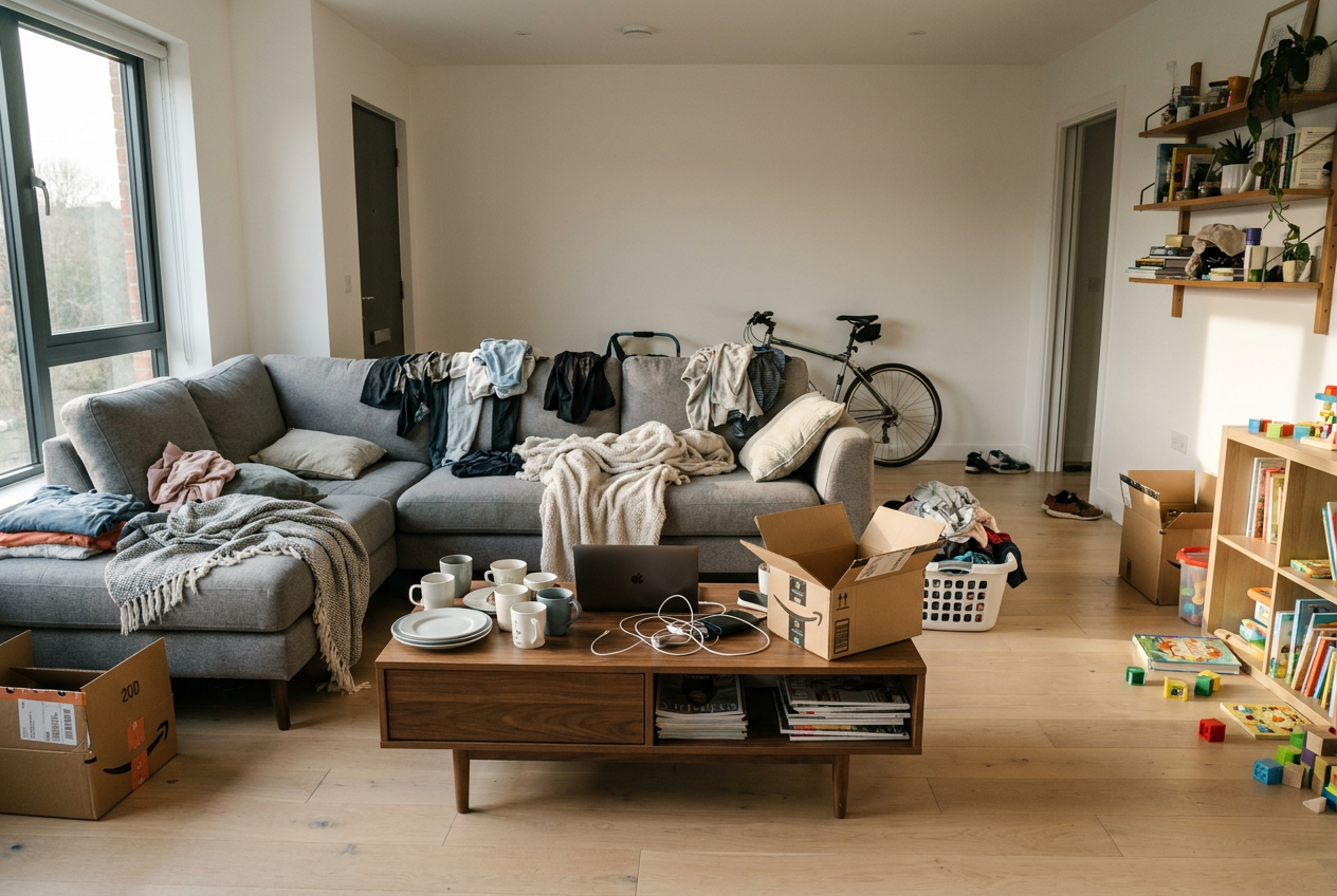 Declutter before