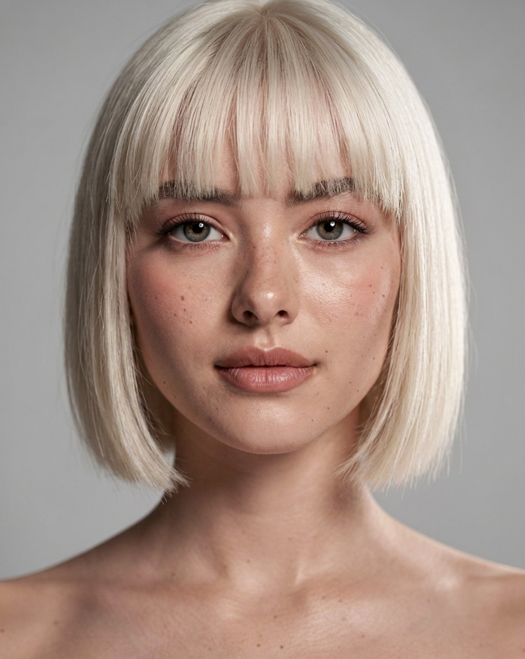 Hairstyle after