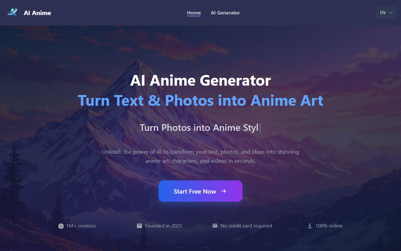 AI Anime screenshot