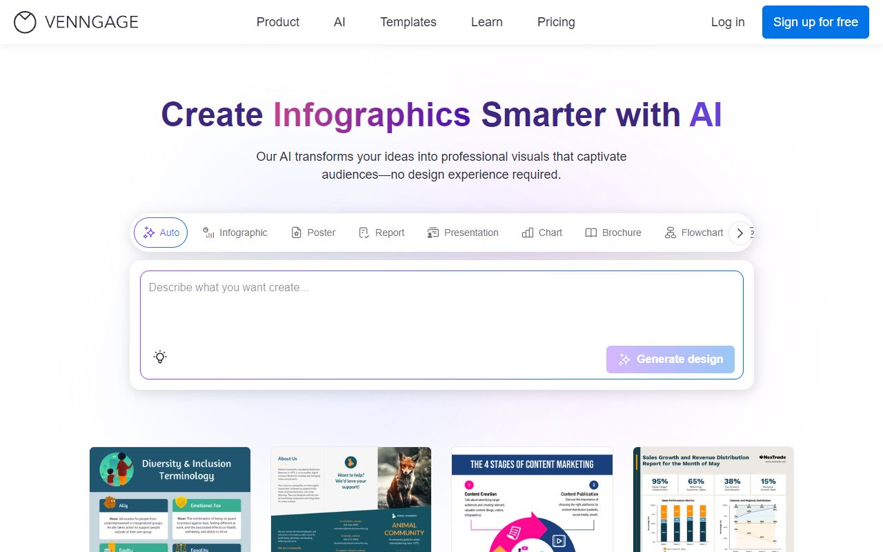 AI Brochure Generator screenshot