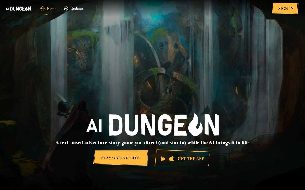 AI Dungeon screenshot