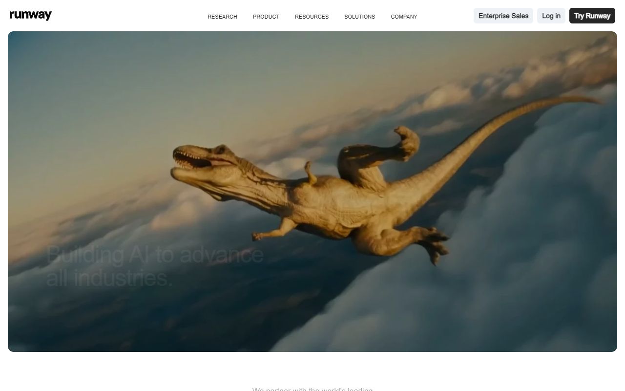AI Magic Tools Runway screenshot