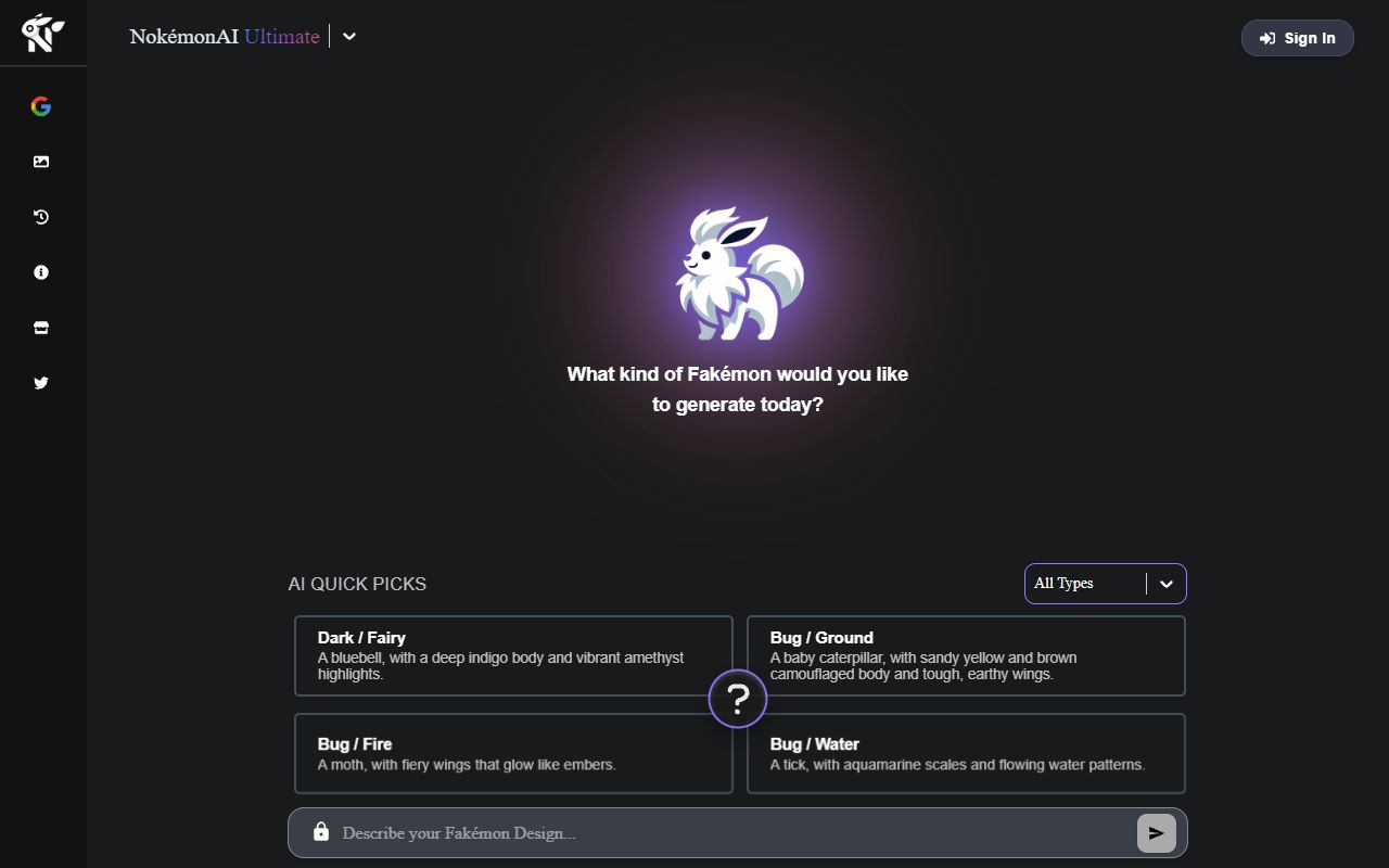 AI Pokemon screenshot