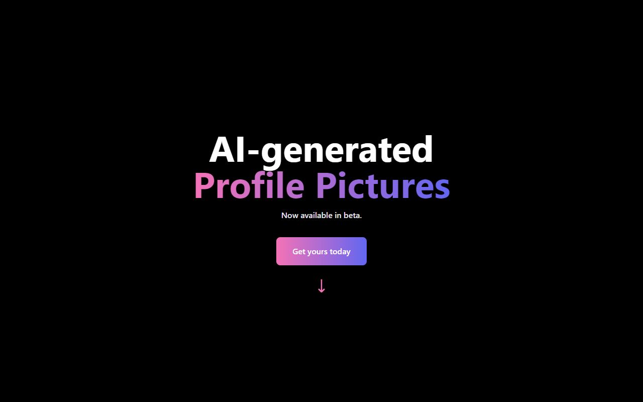 AI Profile Pictures screenshot