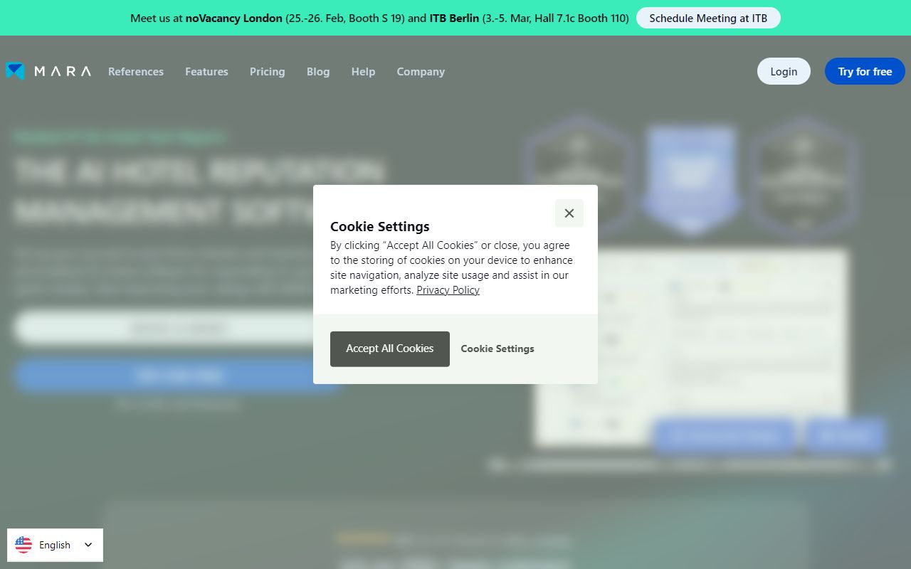 AI Review Reply - website preview
