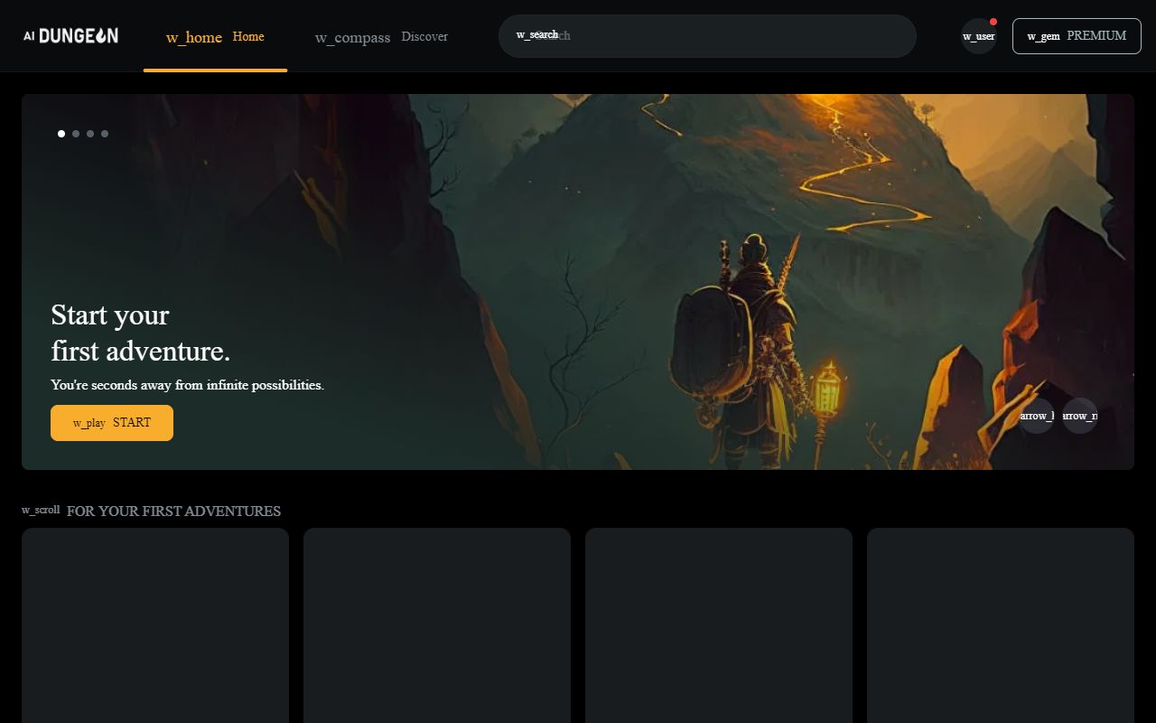 AIDungeon screenshot