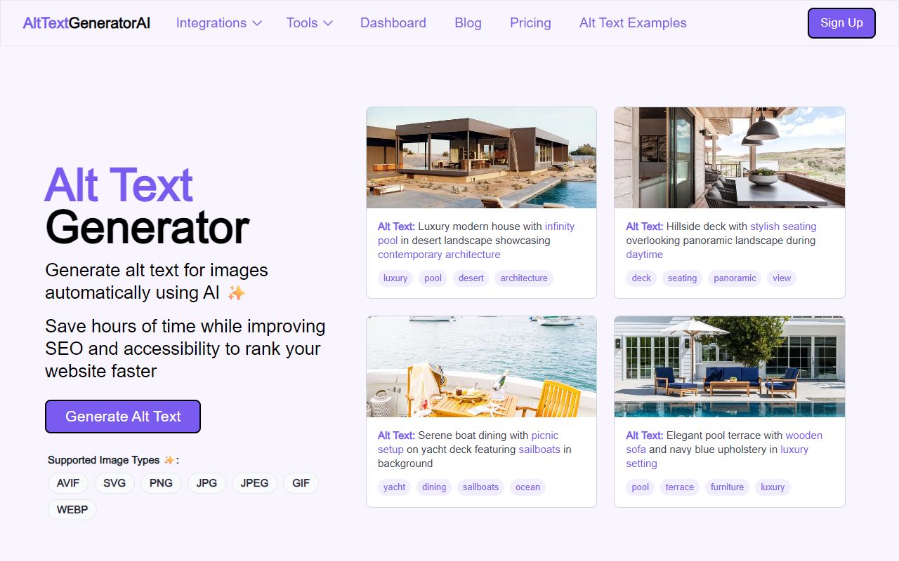Alt Text Generator AI screenshot