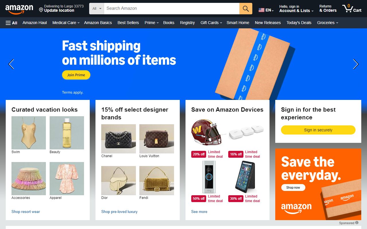 Amazon Rufus screenshot