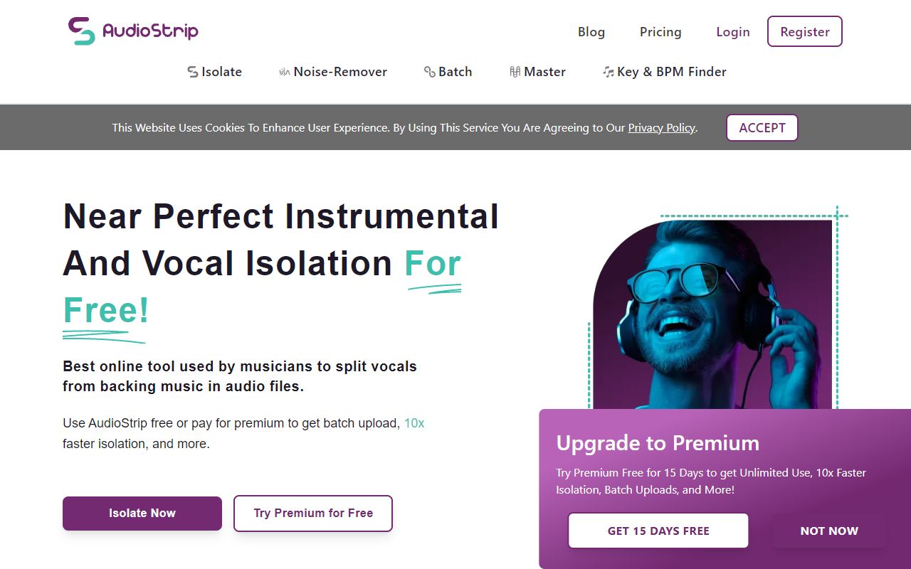 Audio Strip screenshot
