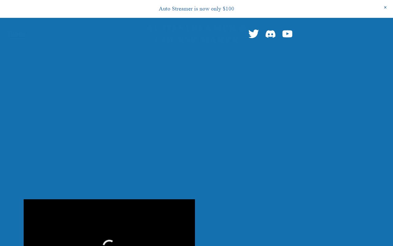 Auto Streamer screenshot