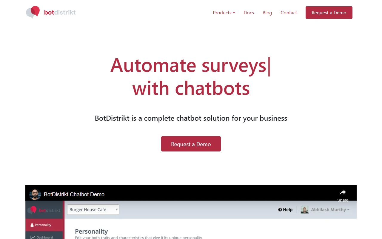 BotDistrikt screenshot