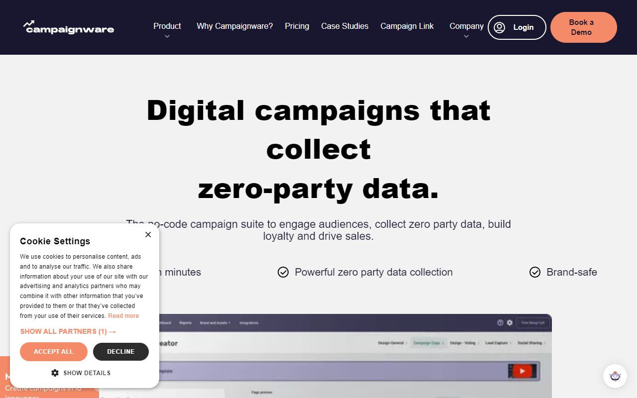 Campaign Link screenshot