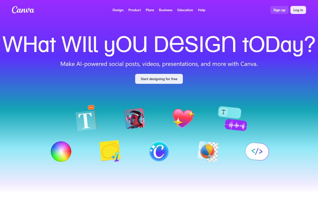 Canva Presentations screenshot