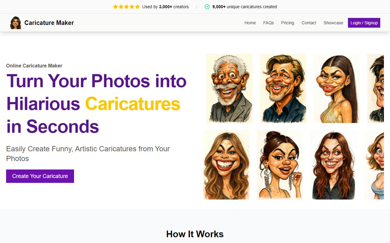 Caricature Maker screenshot