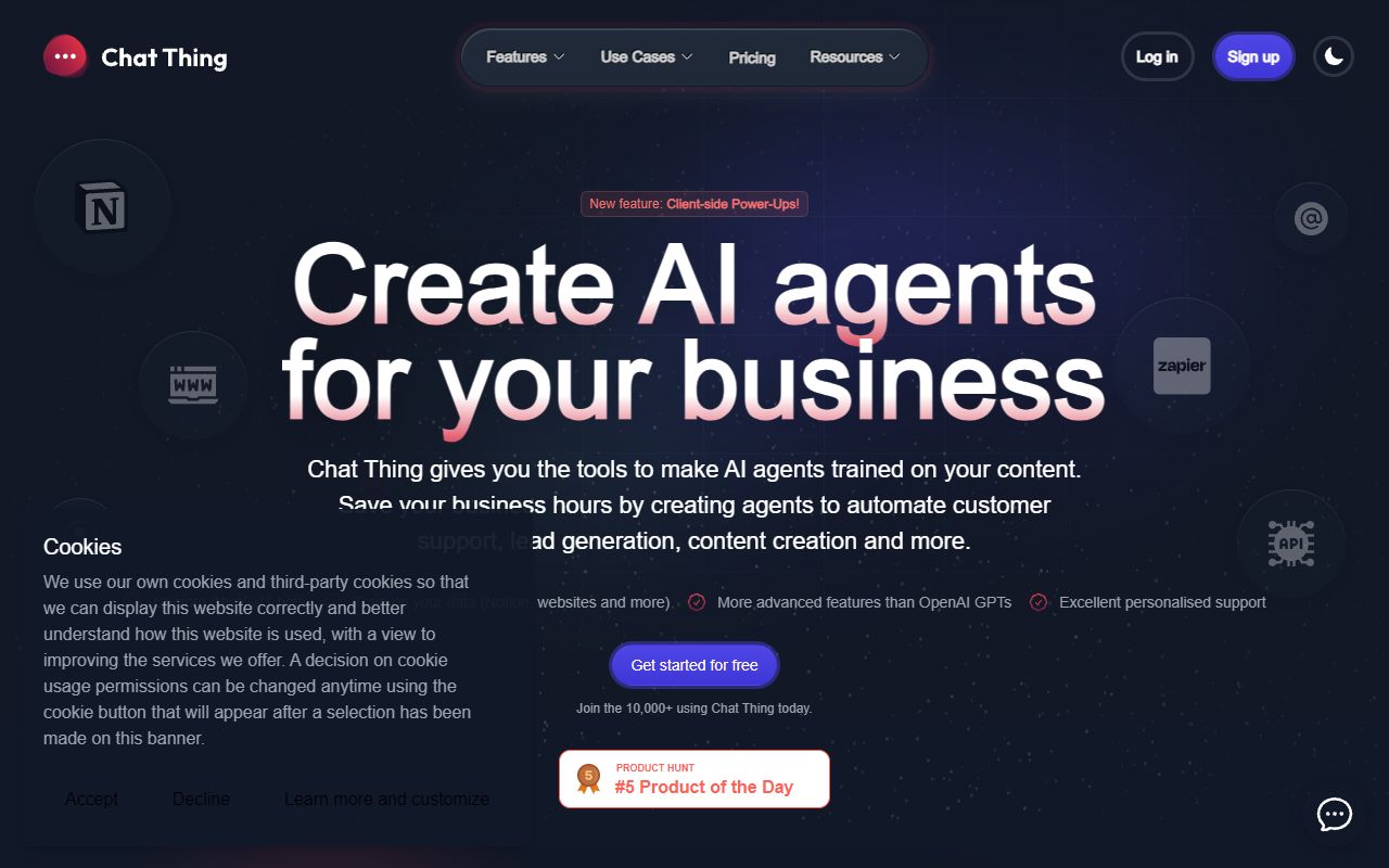 Chat Thing screenshot