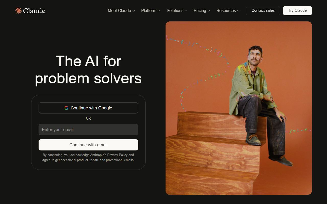 Claude 4 Opus - website preview