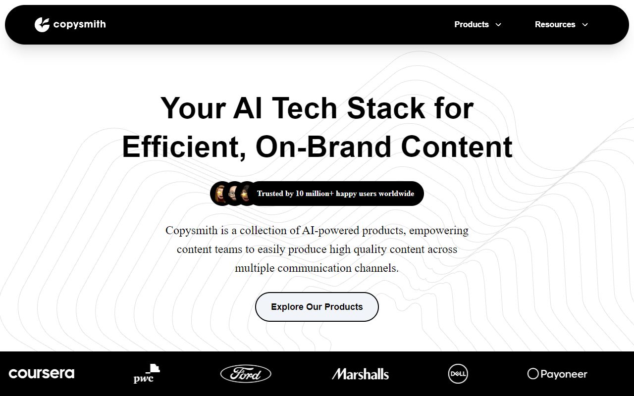 Copysmith screenshot