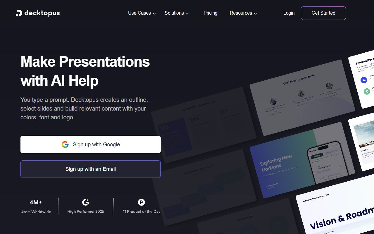 Decktopus screenshot