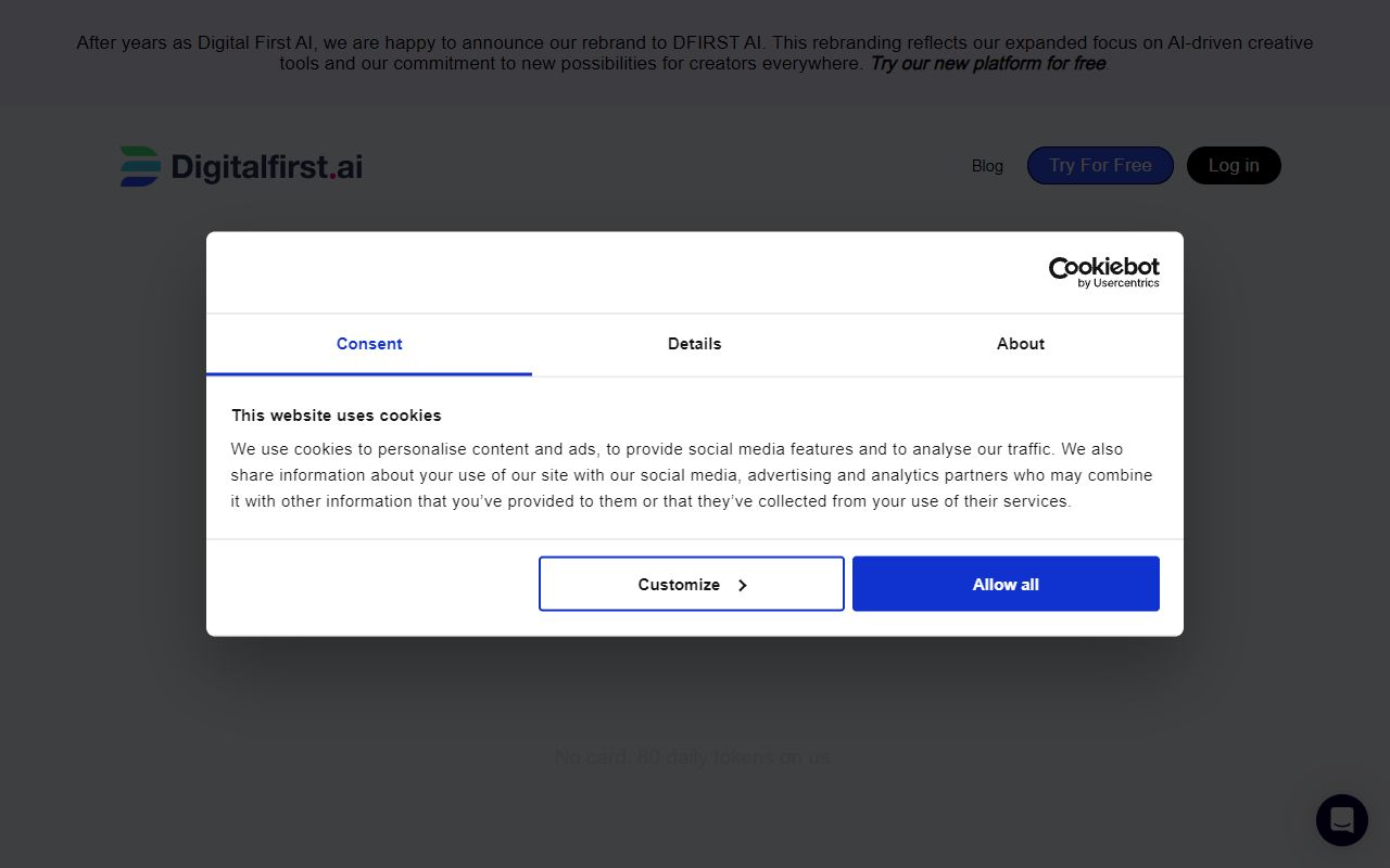 Digital First AI screenshot