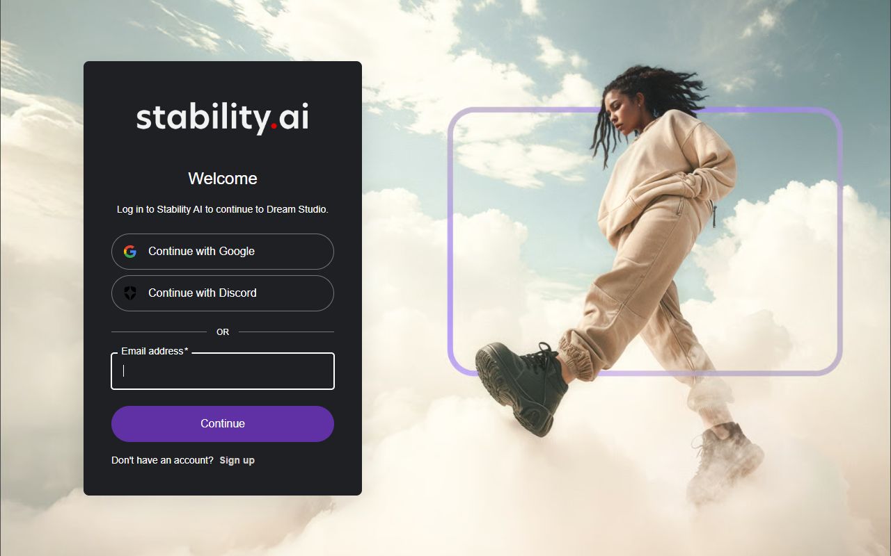 DreamStudio screenshot