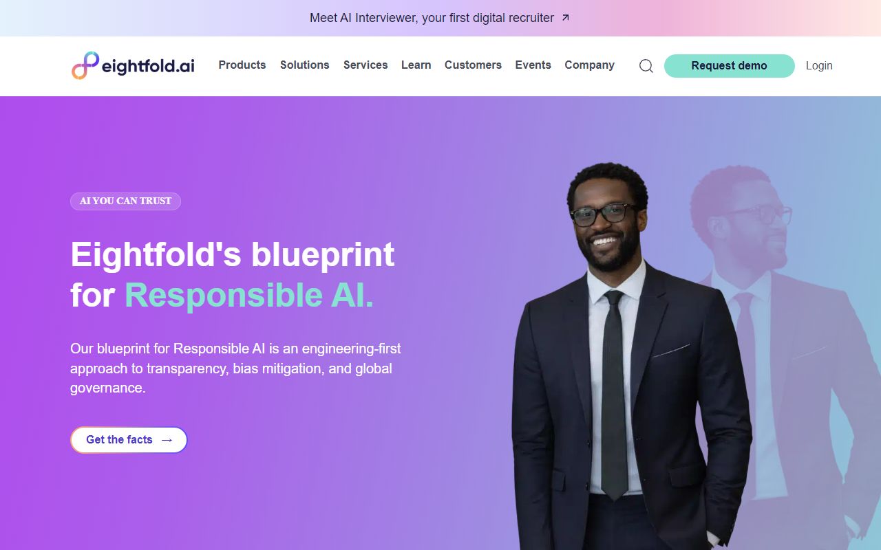 Eightfold AI - website preview
