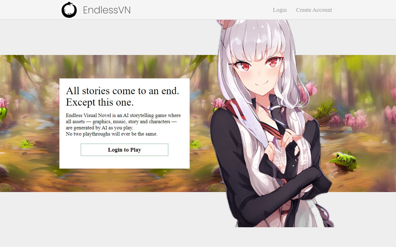 EndlessVN screenshot