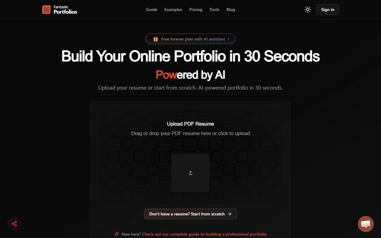 Fantastic Portfolios screenshot