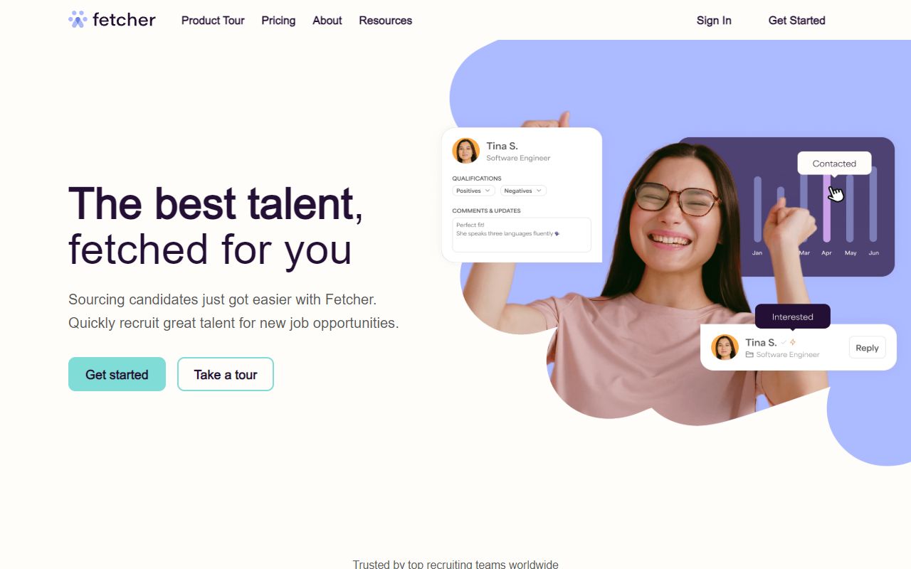 Fetcher - website preview