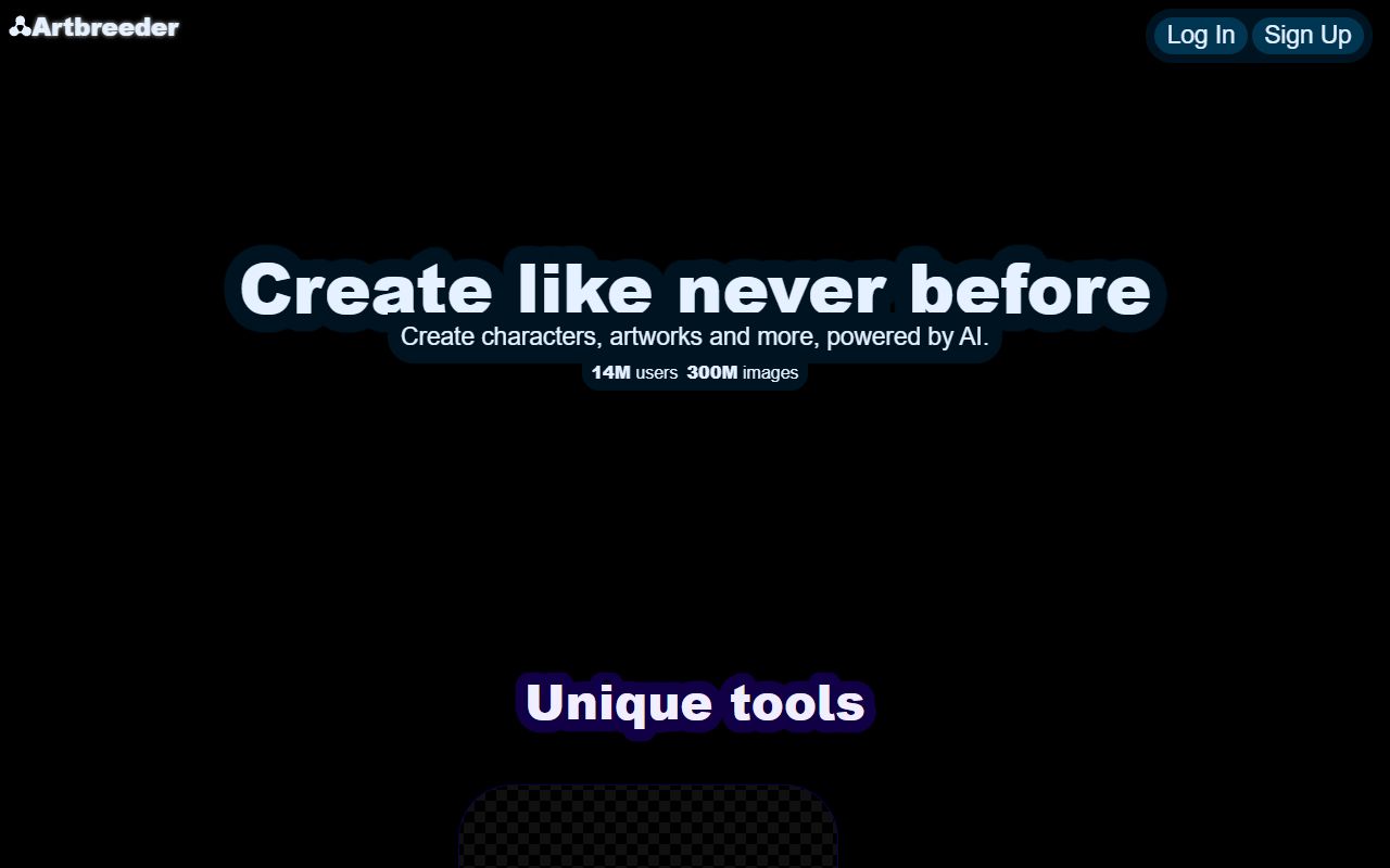 GANBreeder - website preview