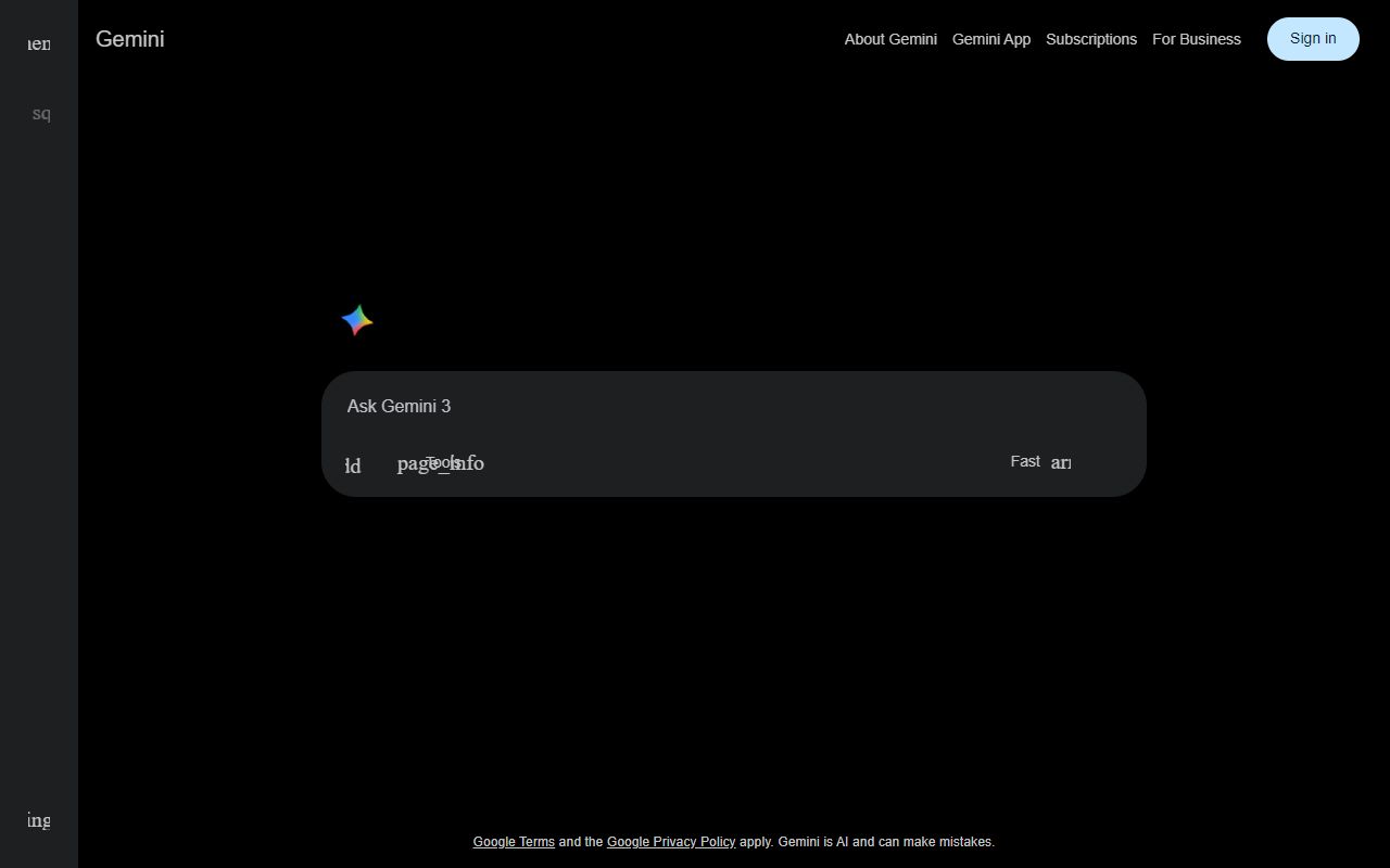 Gemini 2.0 Pro screenshot