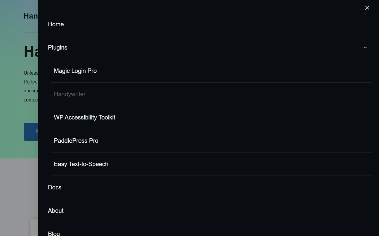HandyPlugins Handywriter screenshot