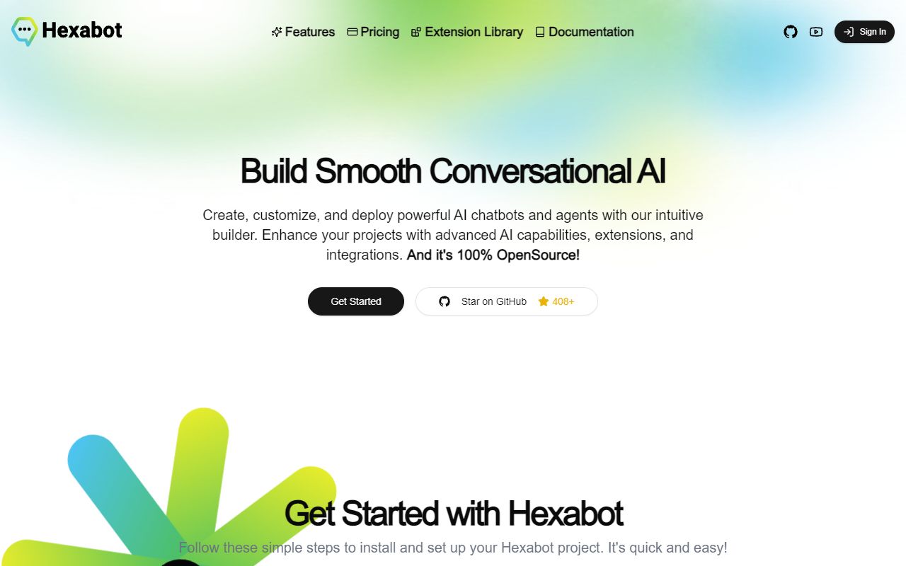 Hexabot screenshot
