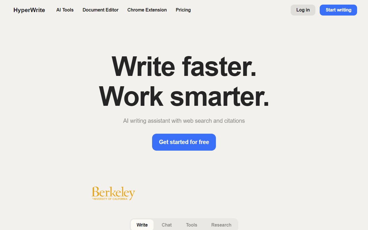 HyperWrite screenshot