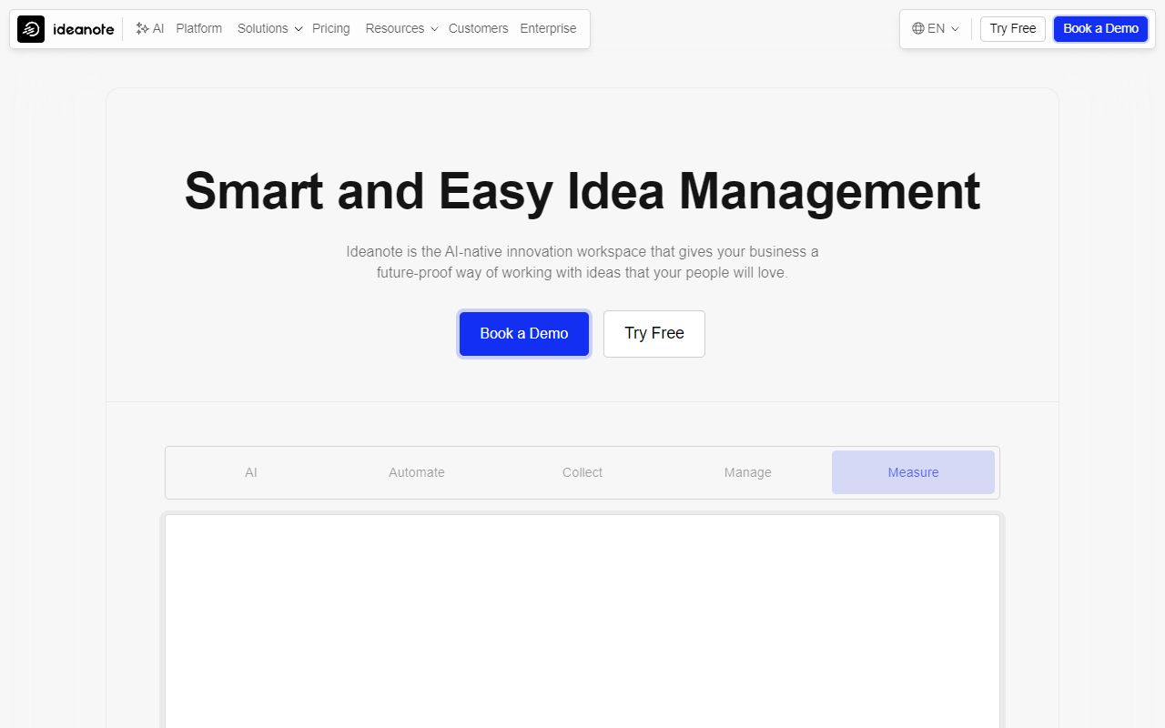IdeaNote AI screenshot