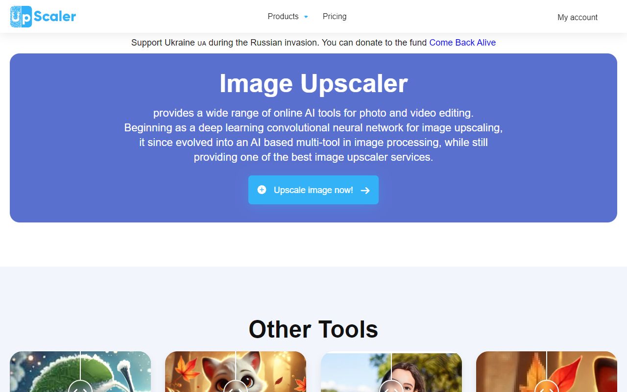 ImageUpscaler screenshot