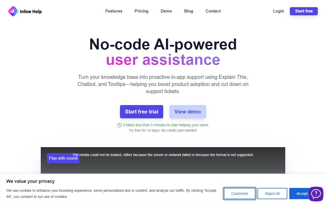 Inline Help screenshot