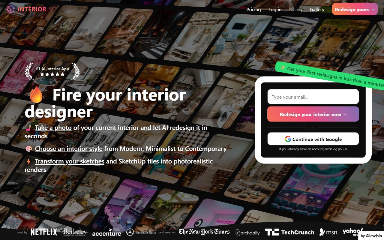 Interior AI screenshot