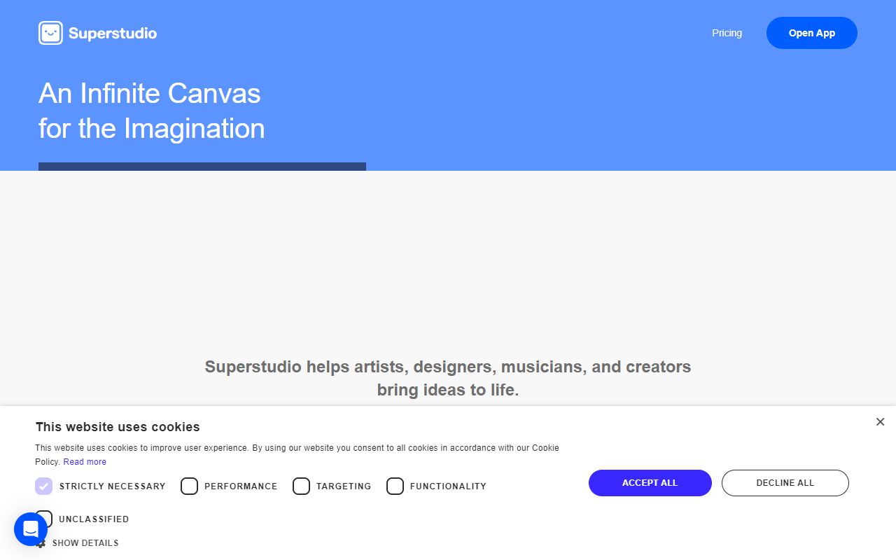 Kaiber - website preview