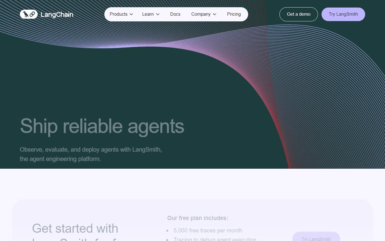 LangChain screenshot