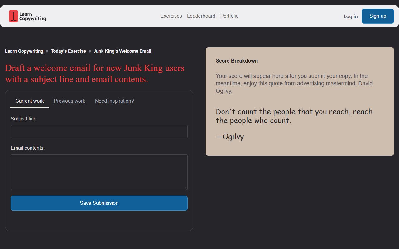 Learn Copywriting screenshot