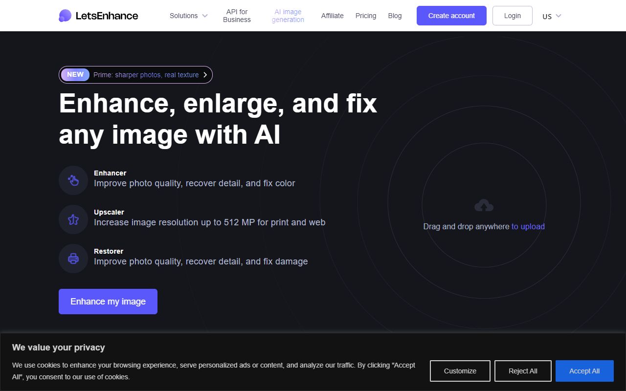 LetsEnhance screenshot