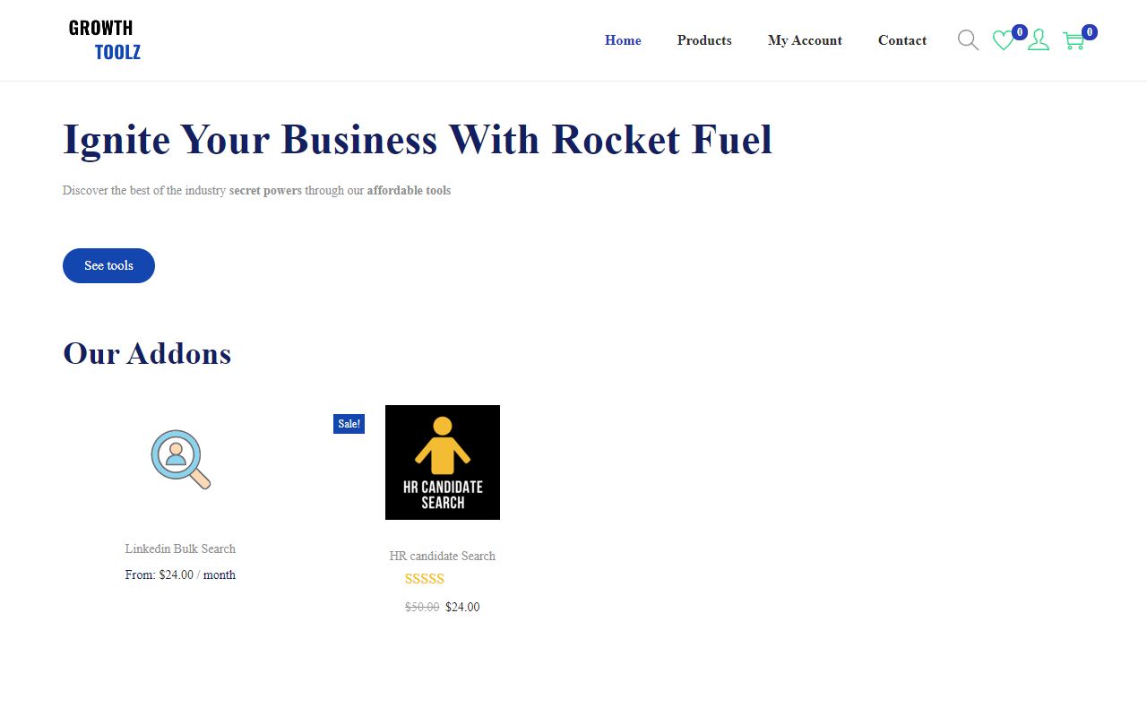 Linkedin Bulk Search screenshot