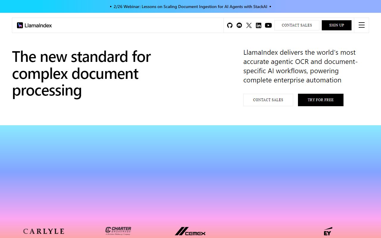 LlamaIndex screenshot