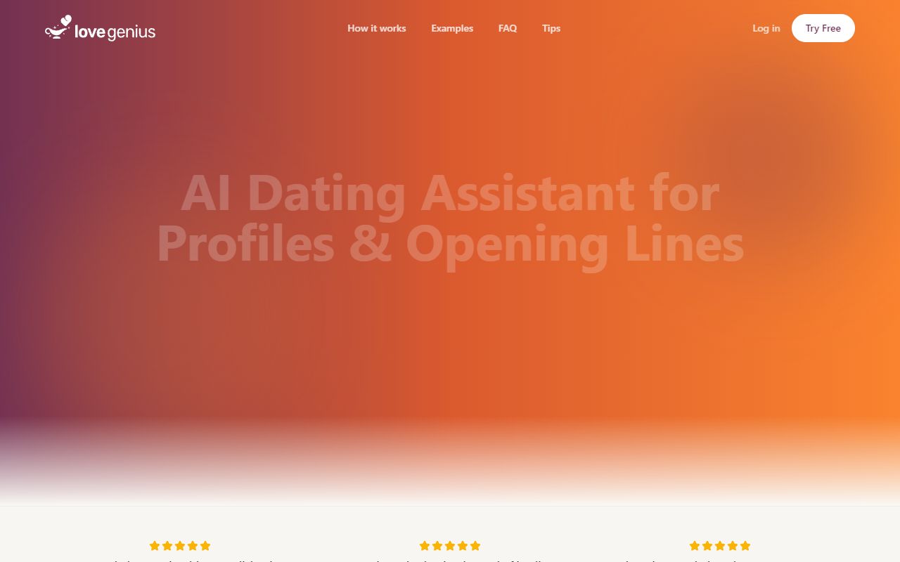 LoveGenius screenshot