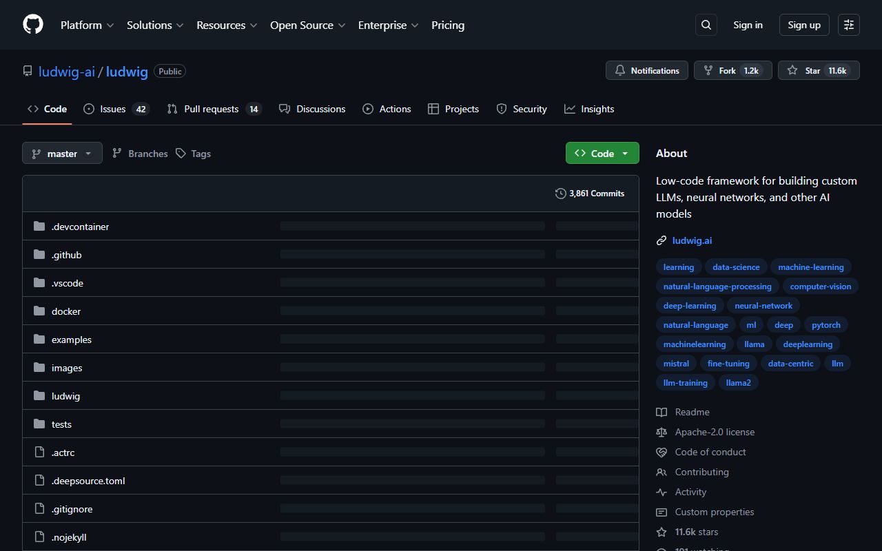 Ludwig - website preview