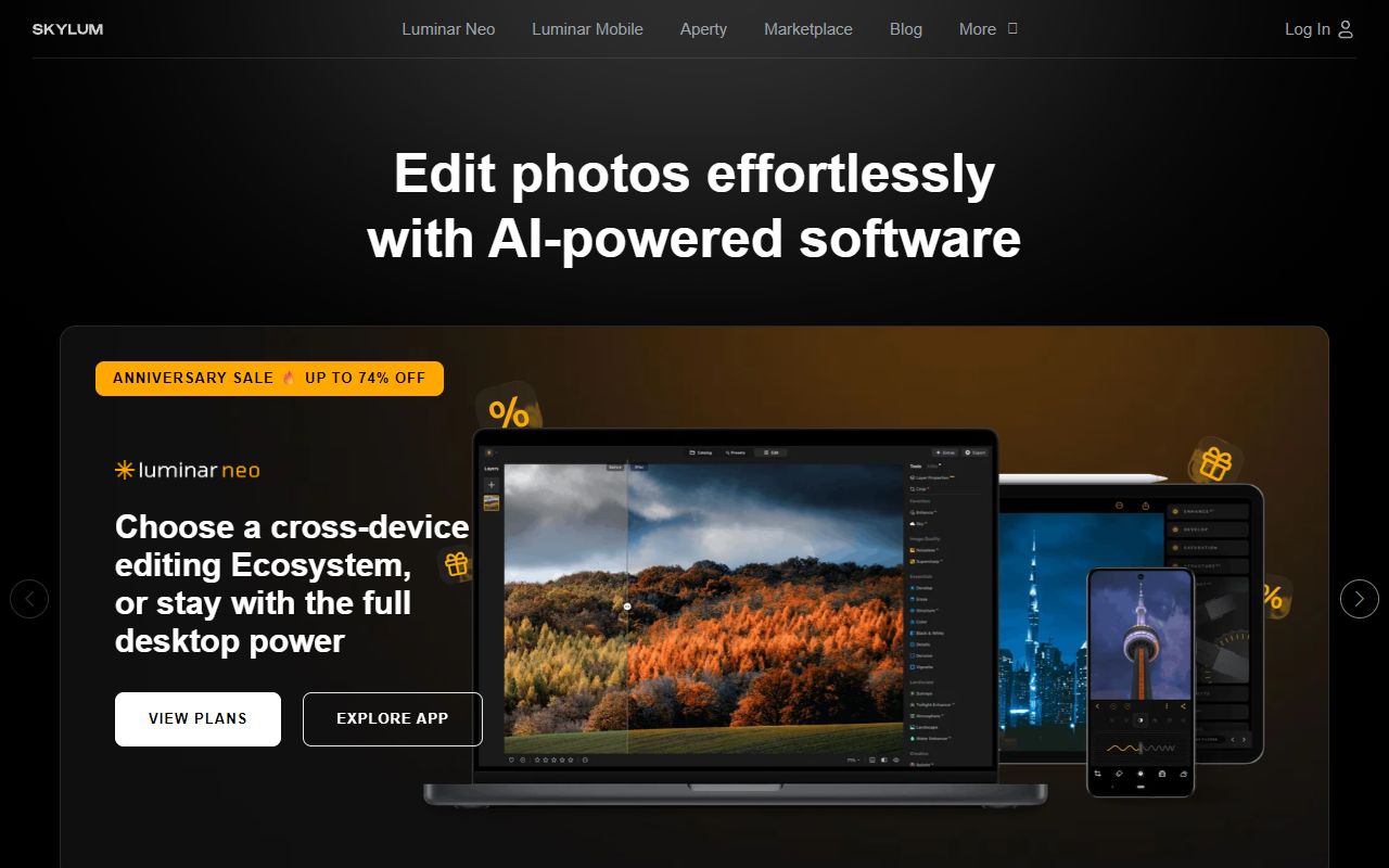 Luminar Neo screenshot
