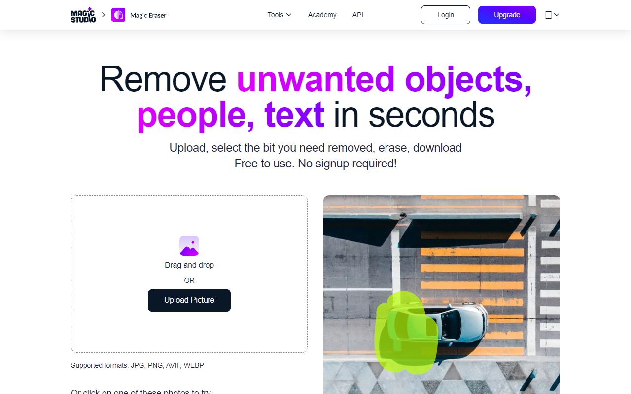 Magic Eraser screenshot