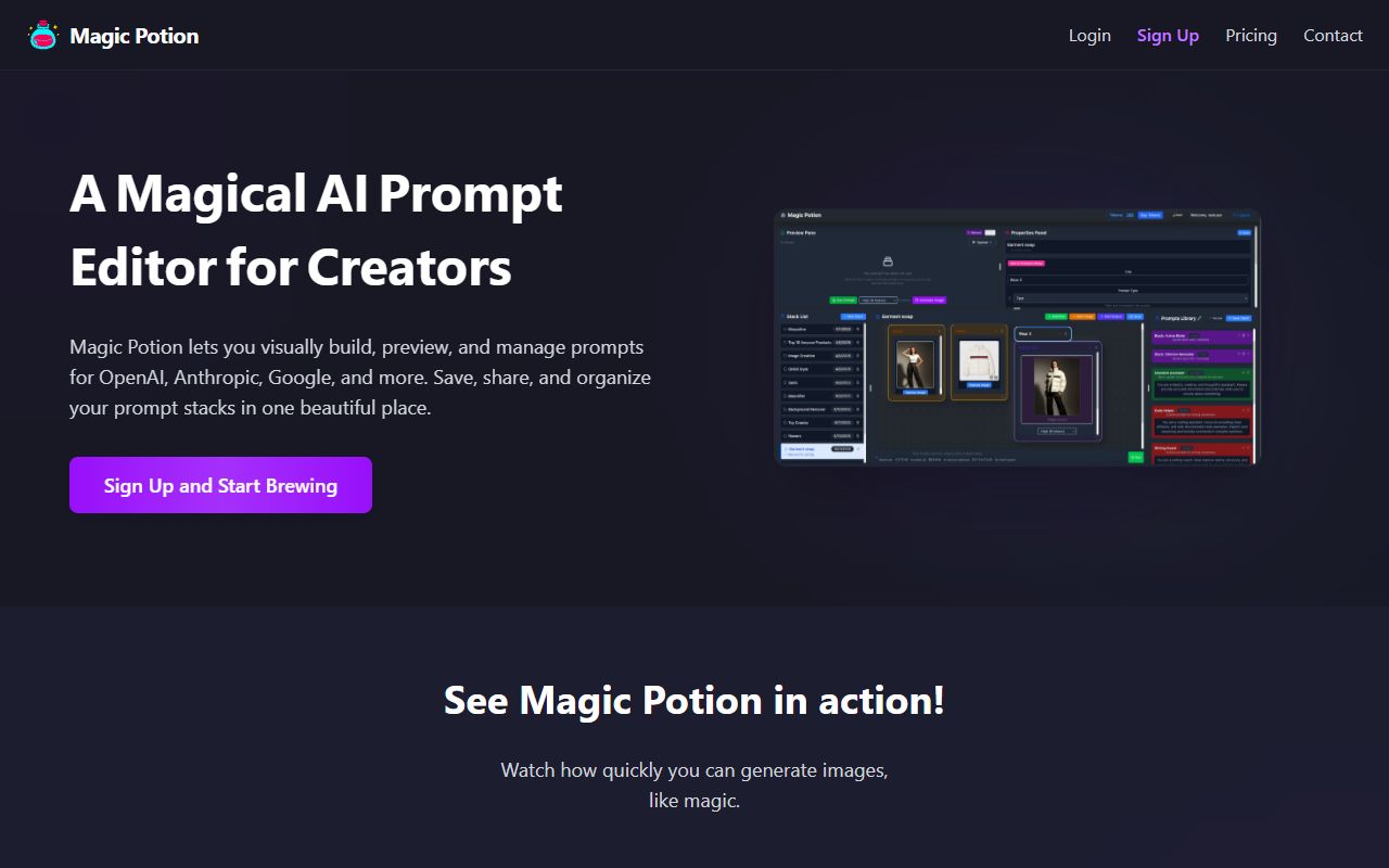 Magic Potion screenshot