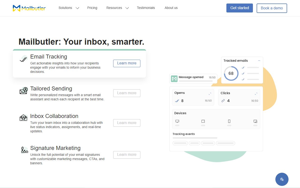 Mailbutler screenshot