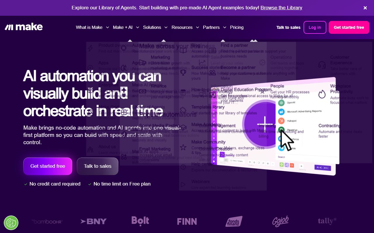 Make - website preview
